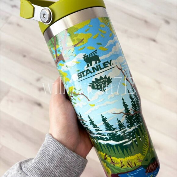 Awh Canopy Creek - Stanley IceFlow Straw Tumbler - 30 fl. oz. Always With Honor - Picture 11 of 11